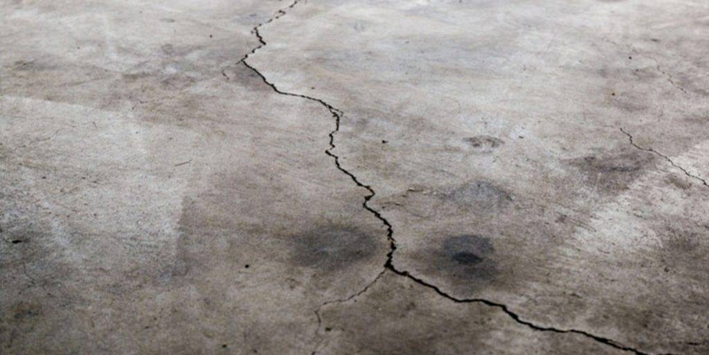 Cracked Concrete