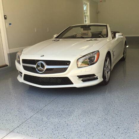 White Mercedes
